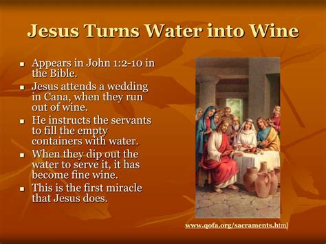 Why did jesus turn water into wine. Things To Know About Why did jesus turn water into wine. 